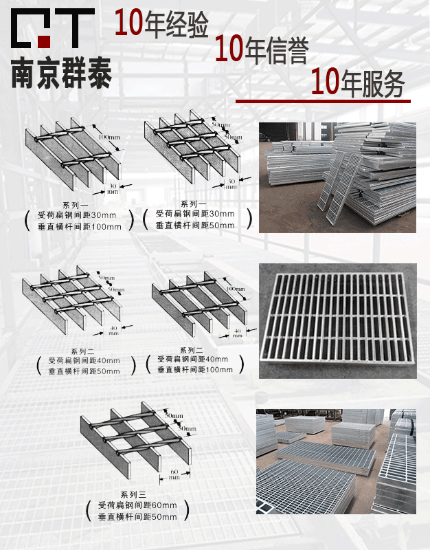 常見(jiàn)鋼格板類(lèi)型